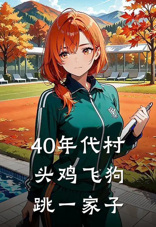 40年代村头鸡飞狗跳一家子